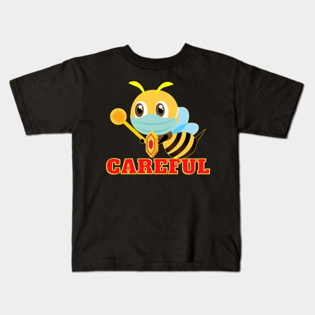 Be Careful Kids T-Shirt by chiinta